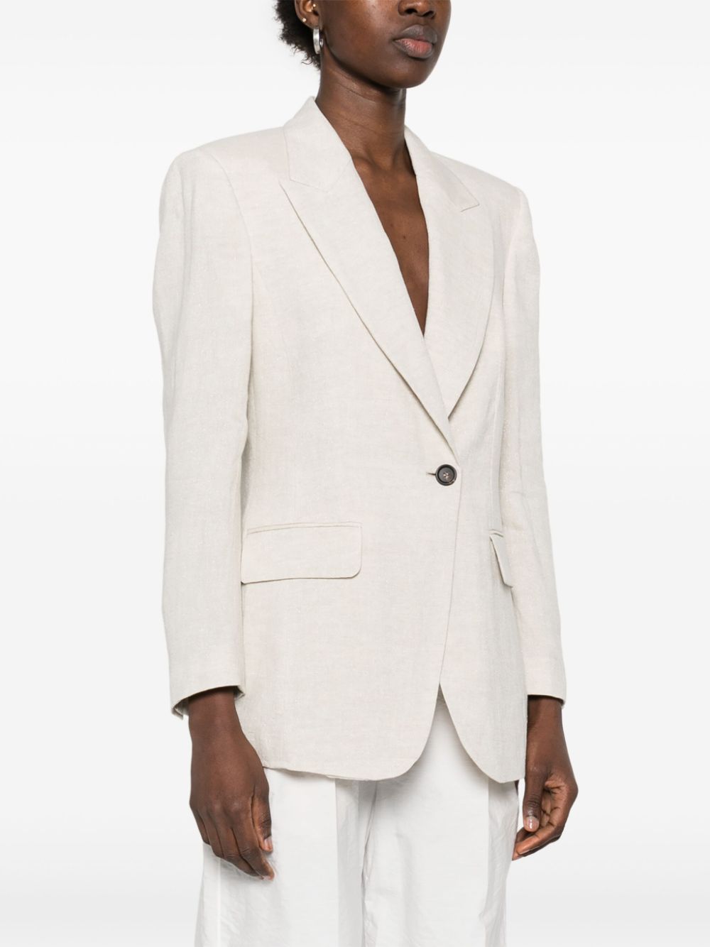 Brunello Cucinelli Beige Jacket Glam Steals