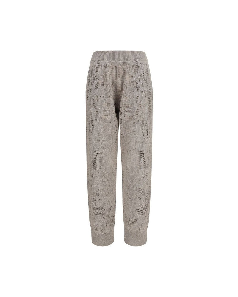 Brunello Cucinelli Beige Linen Casual Pant Glam Steals