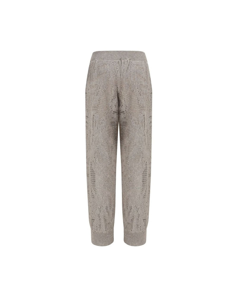 Brunello Cucinelli Beige Linen Casual Pant Glam Steals
