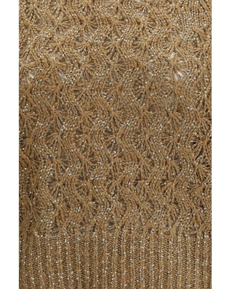 Brunello Cucinelli Beige Silk Sweatshirt 