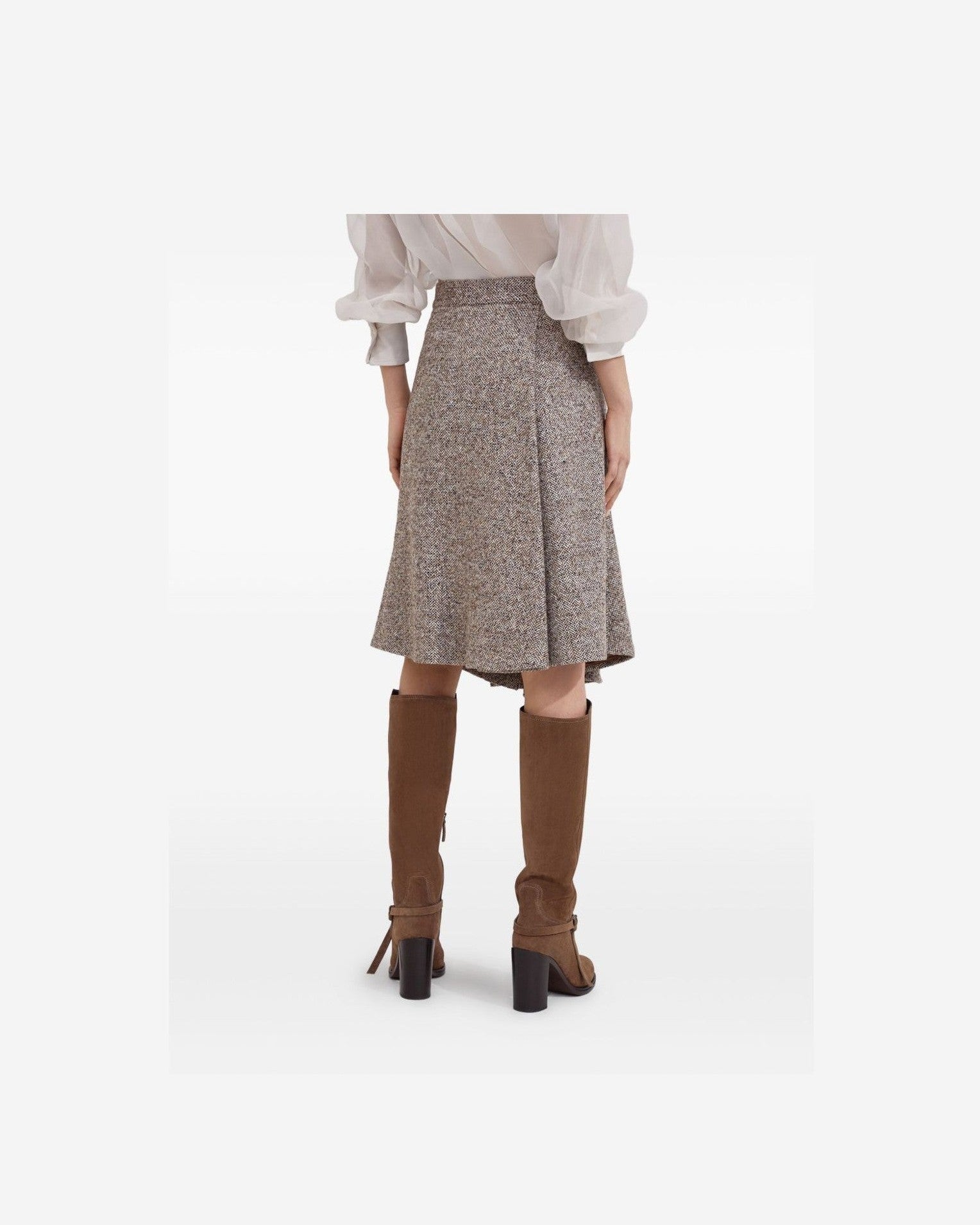 Brunello Cucinelli Beige Skirt Glam Steals