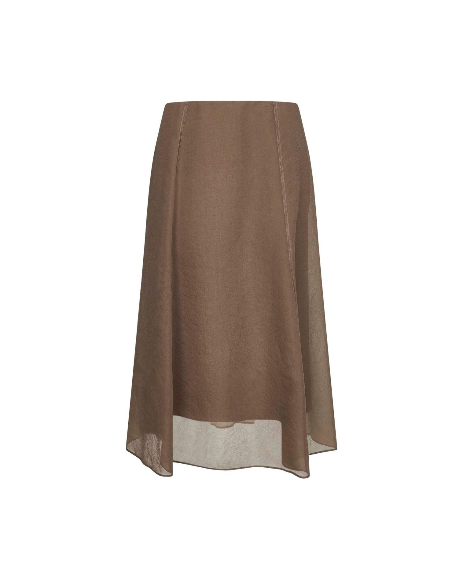 Brunello Cucinelli Beige Skirt Glam Steals