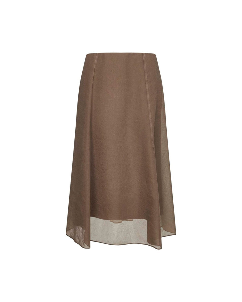 Brunello Cucinelli Beige Skirt Glam Steals
