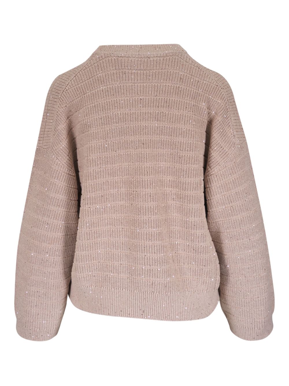 Brunello Cucinelli Beige Sweater Glam Steals