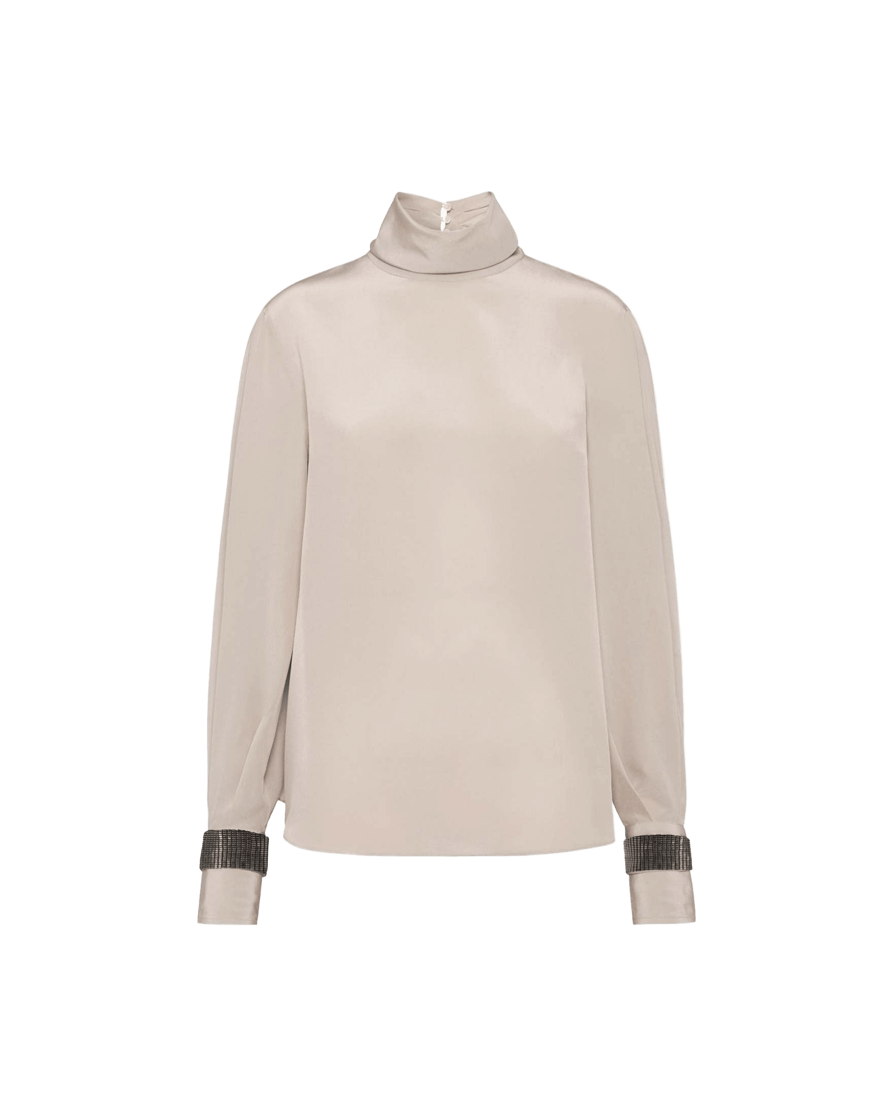 Brunello Cucinelli Beige Sweater Glam Steals
