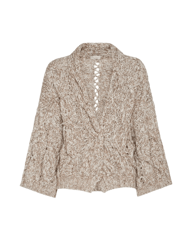 Brunello Cucinelli Beige Sweater Glam Steals