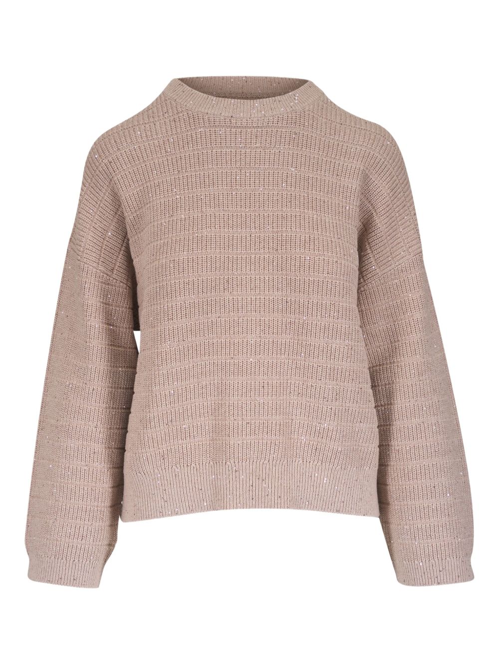 Brunello Cucinelli Beige Sweater Glam Steals