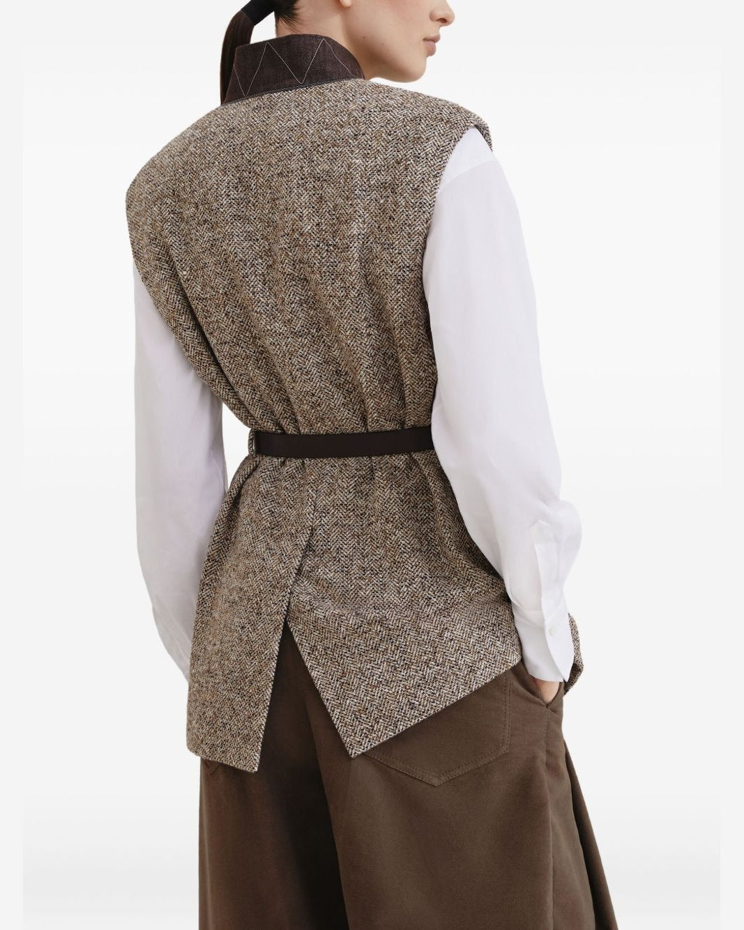 Brunello Cucinelli Beige Sweater Glam Steals