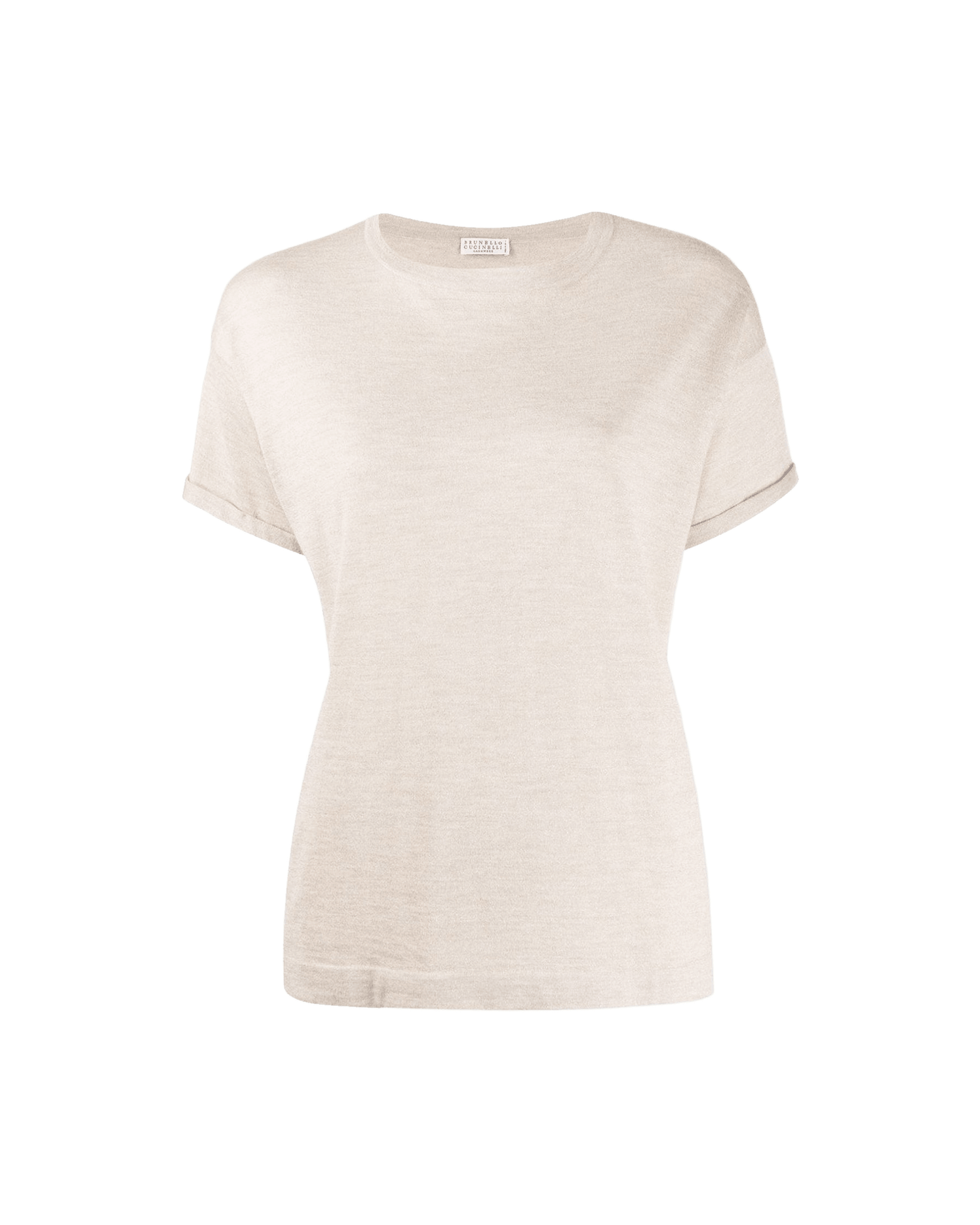 Brunello Cucinelli Beige T-shirt Glam Steals