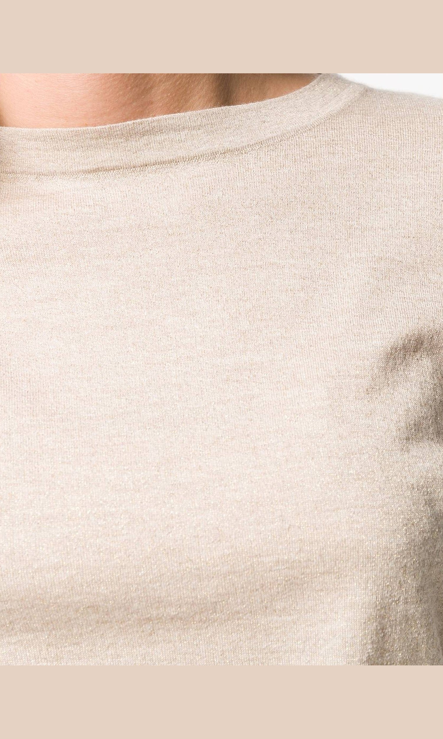 Brunello Cucinelli Beige T-shirt and Polo Glam Steals