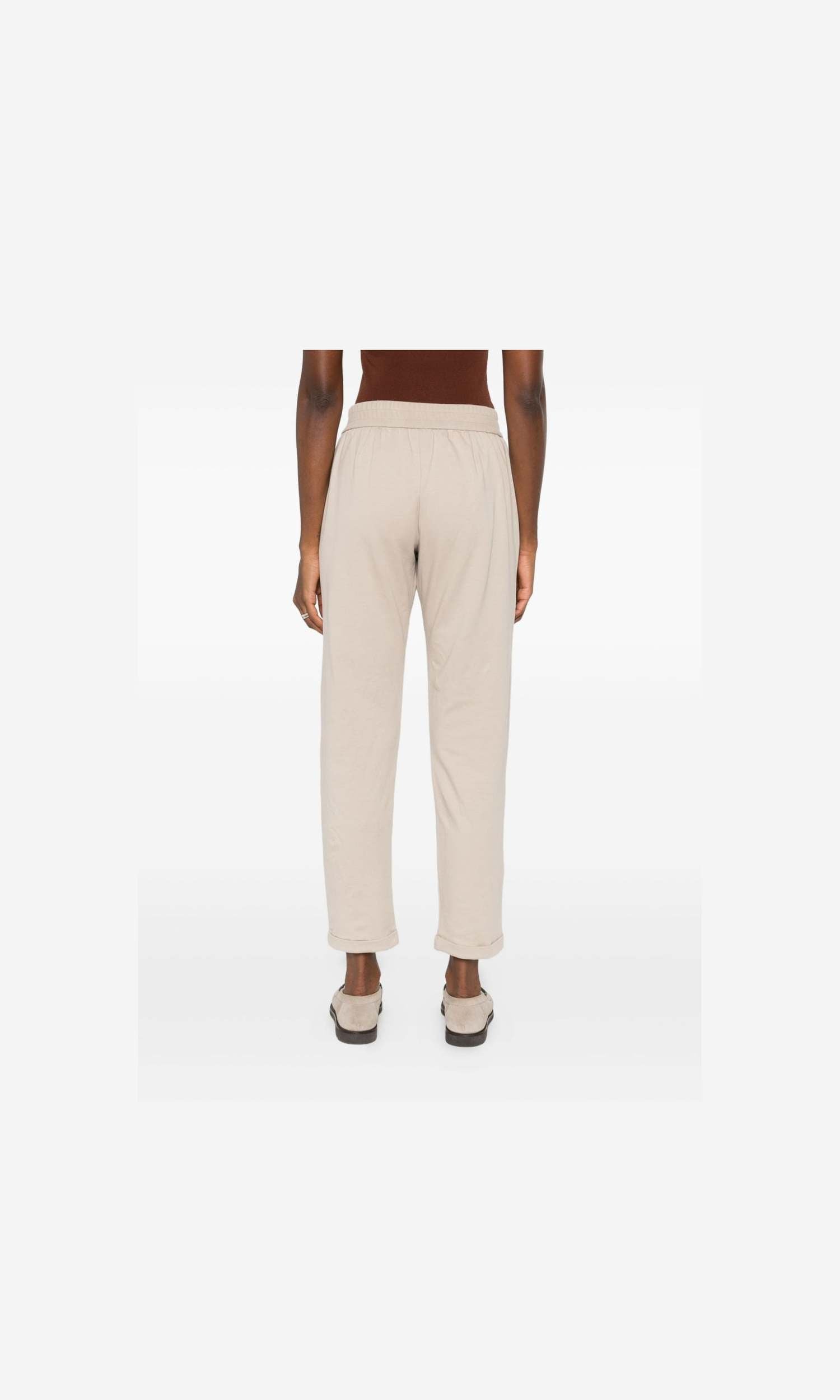 Brunello Cucinelli Beige Trouser Glam Steals