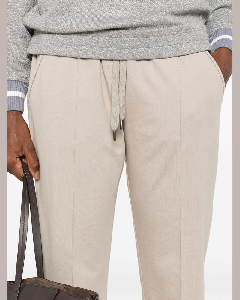Brunello Cucinelli Beige Trouser Glam Steals