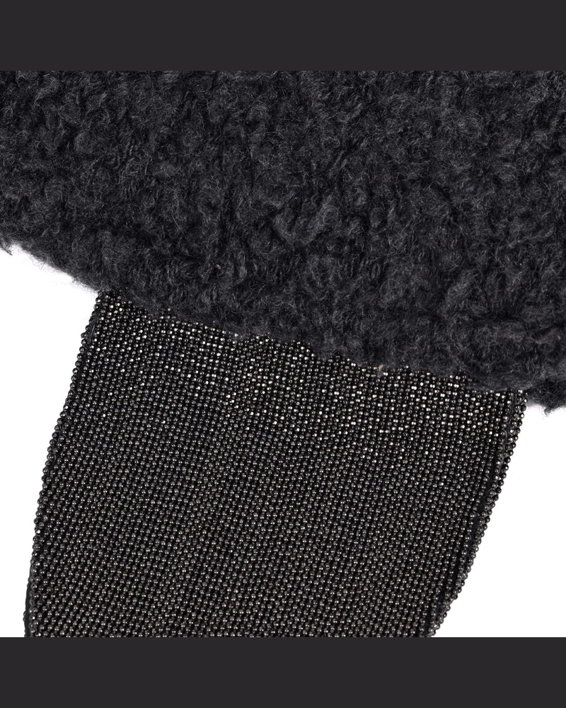 Brunello Cucinelli Black Cashmere Ear Muffs 