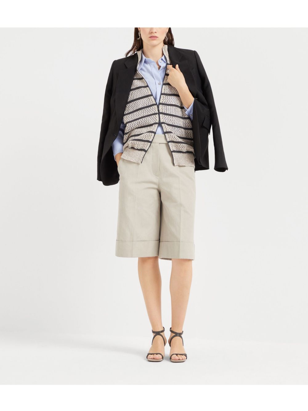 Brunello Cucinelli Black Jacket Glam Steals