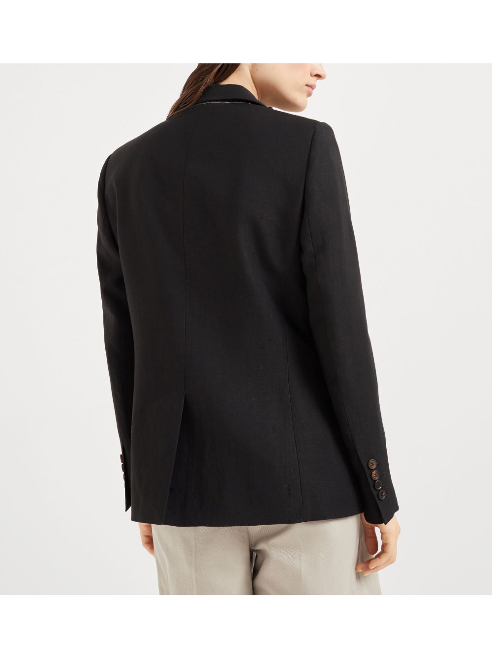 Brunello Cucinelli Black Jacket Glam Steals