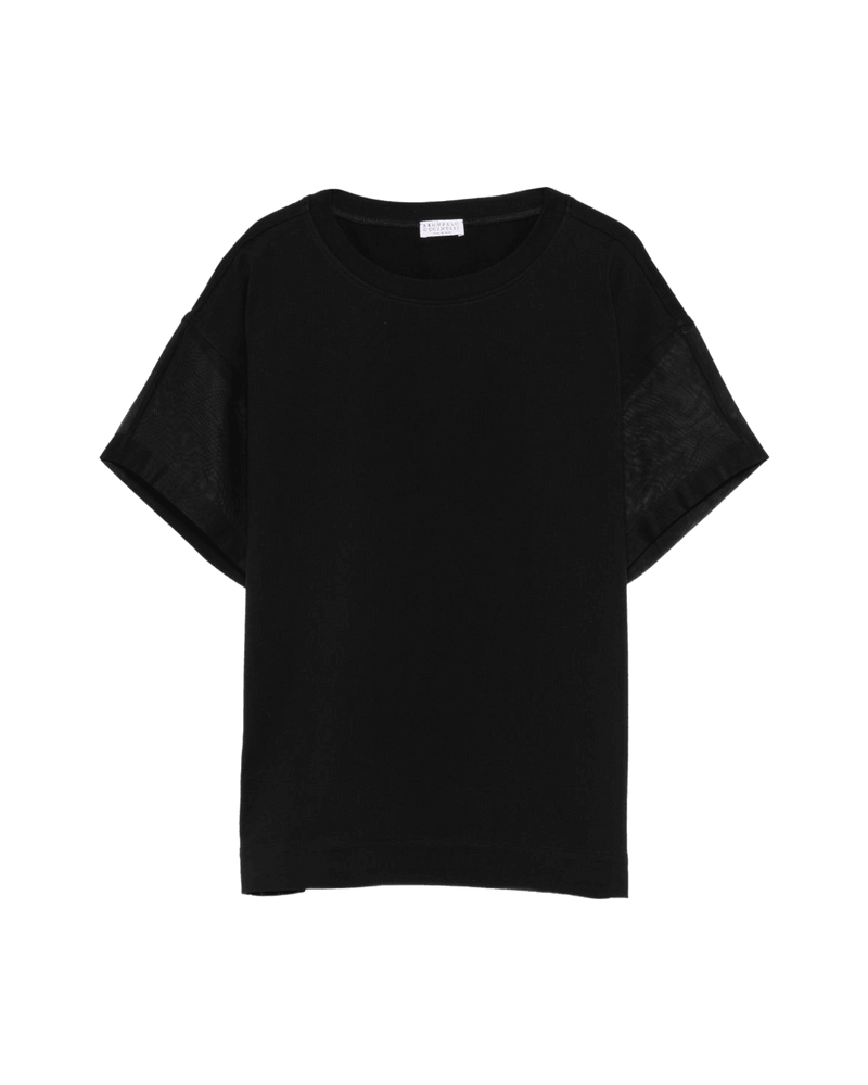 Brunello Cucinelli Black Polo T-shirt Glam Steals