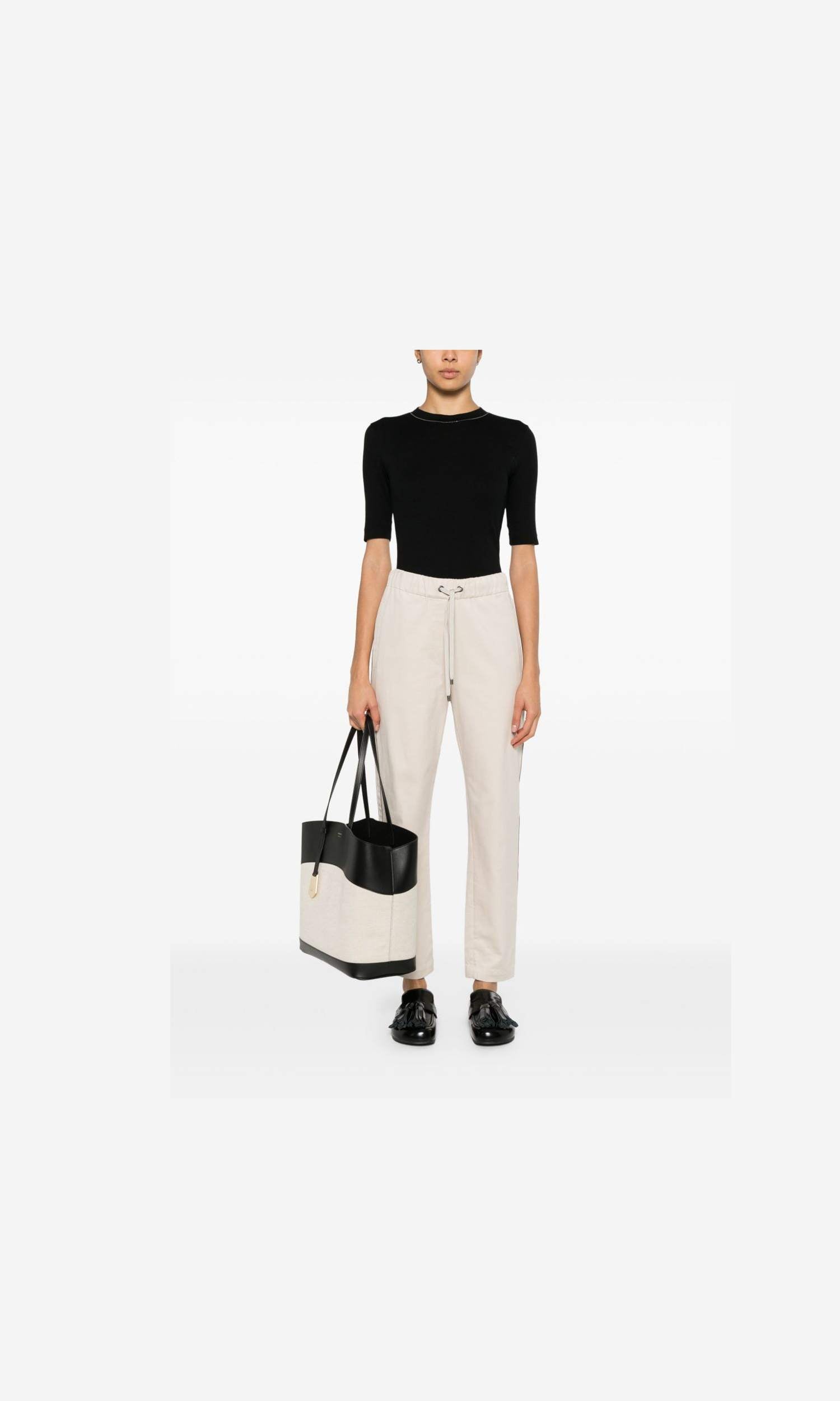Brunello Cucinelli Black T-shirt Glam Steals