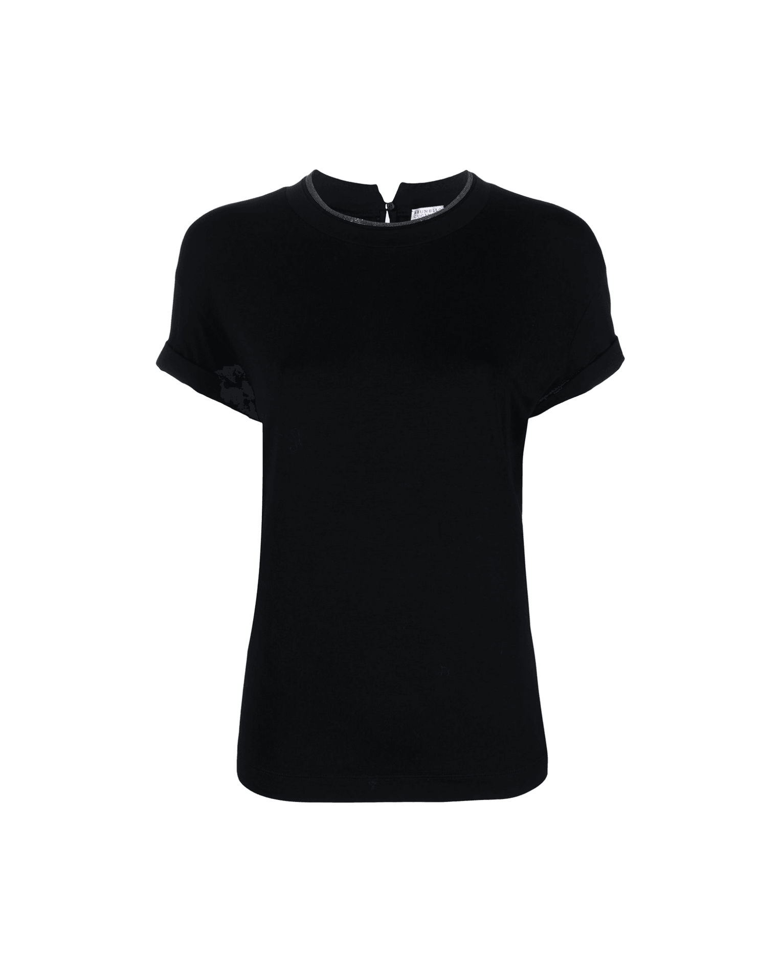 Brunello Cucinelli Black T-shirt Glam Steals