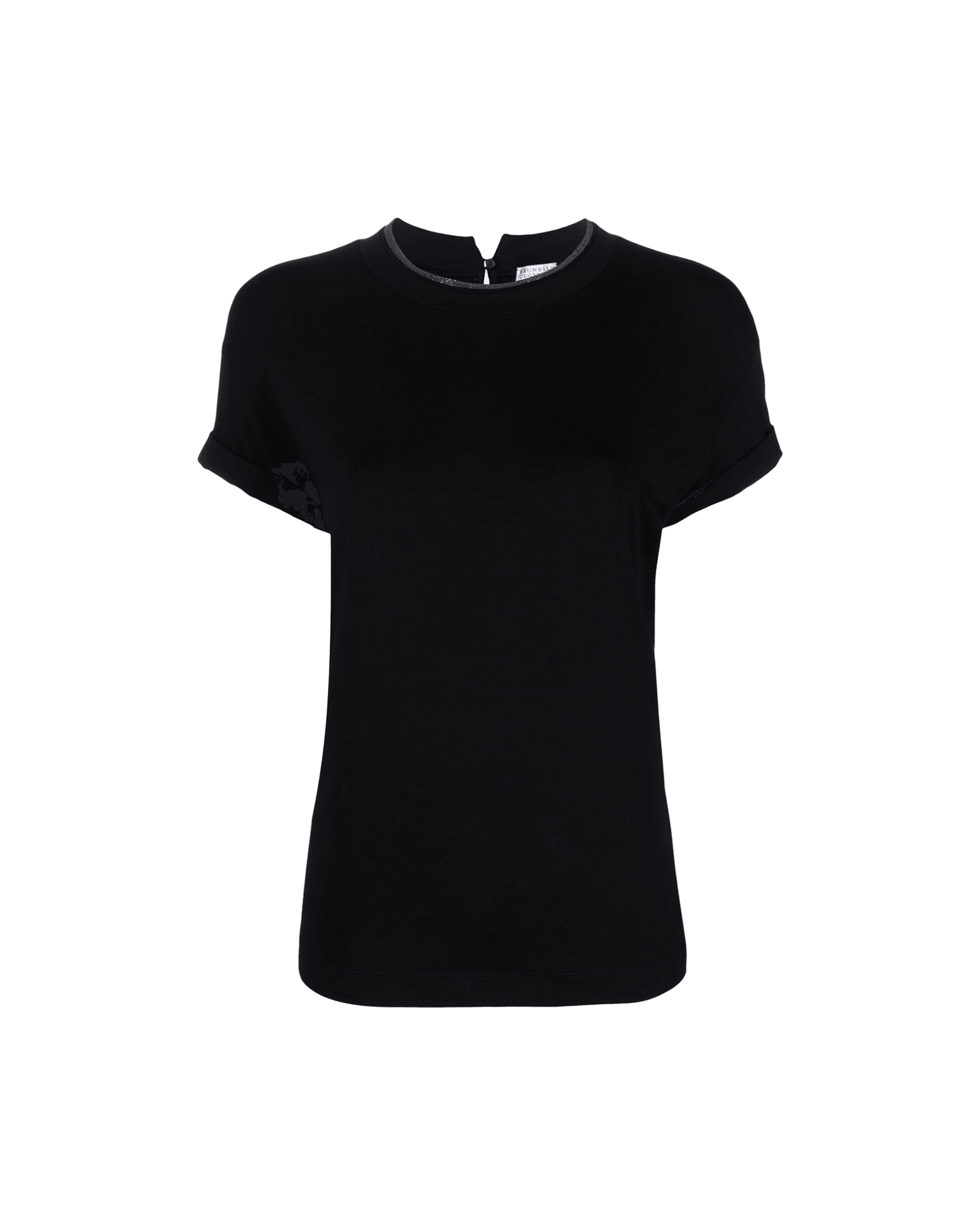 Brunello Cucinelli Black T-shirt Glam Steals
