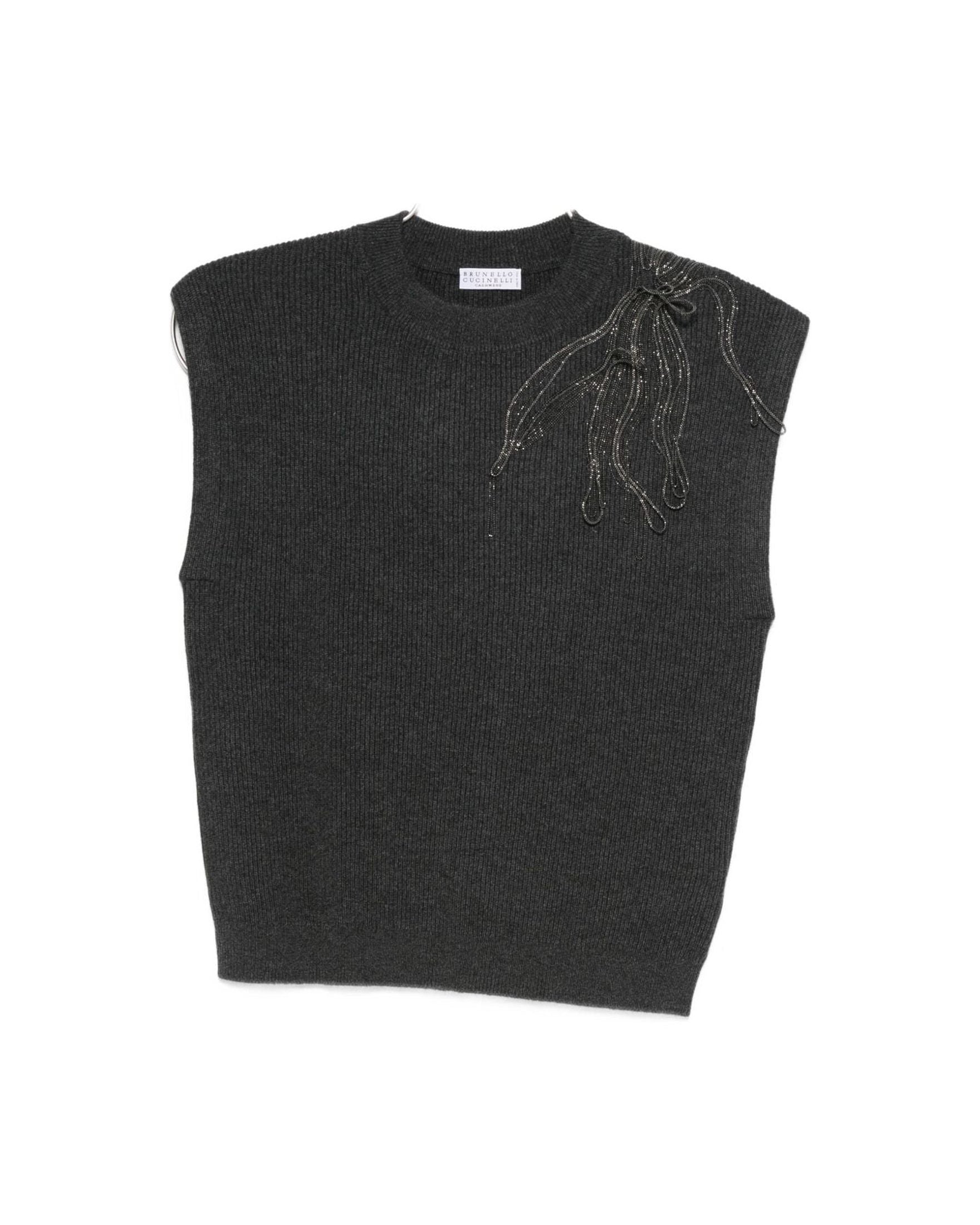 Brunello Cucinelli Black Top Glam Steals