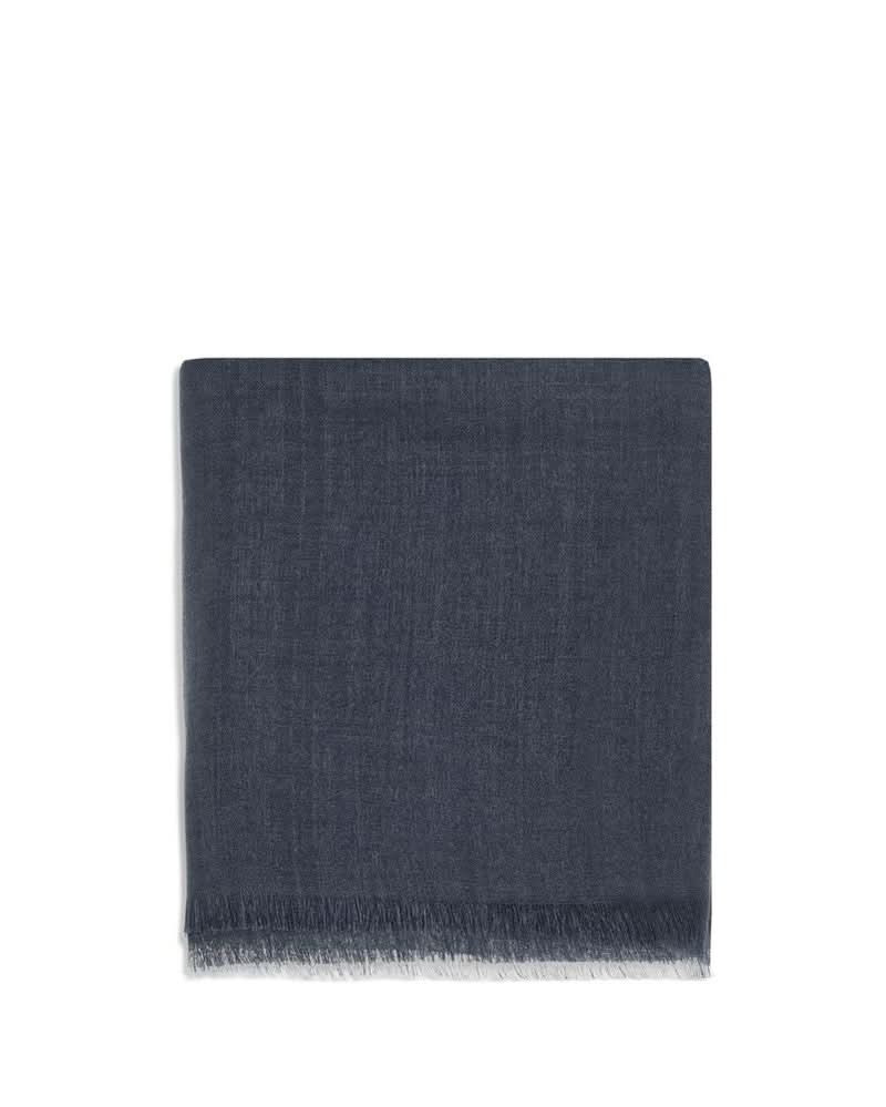Brunello Cucinelli Blue Cashmere Scarf Glam Steals