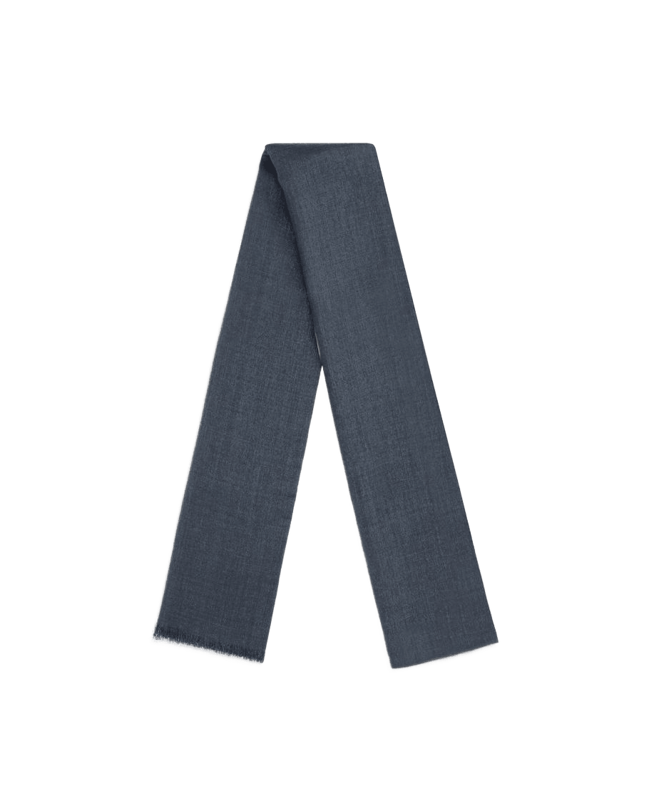 Brunello Cucinelli Blue Cashmere Scarf Glam Steals