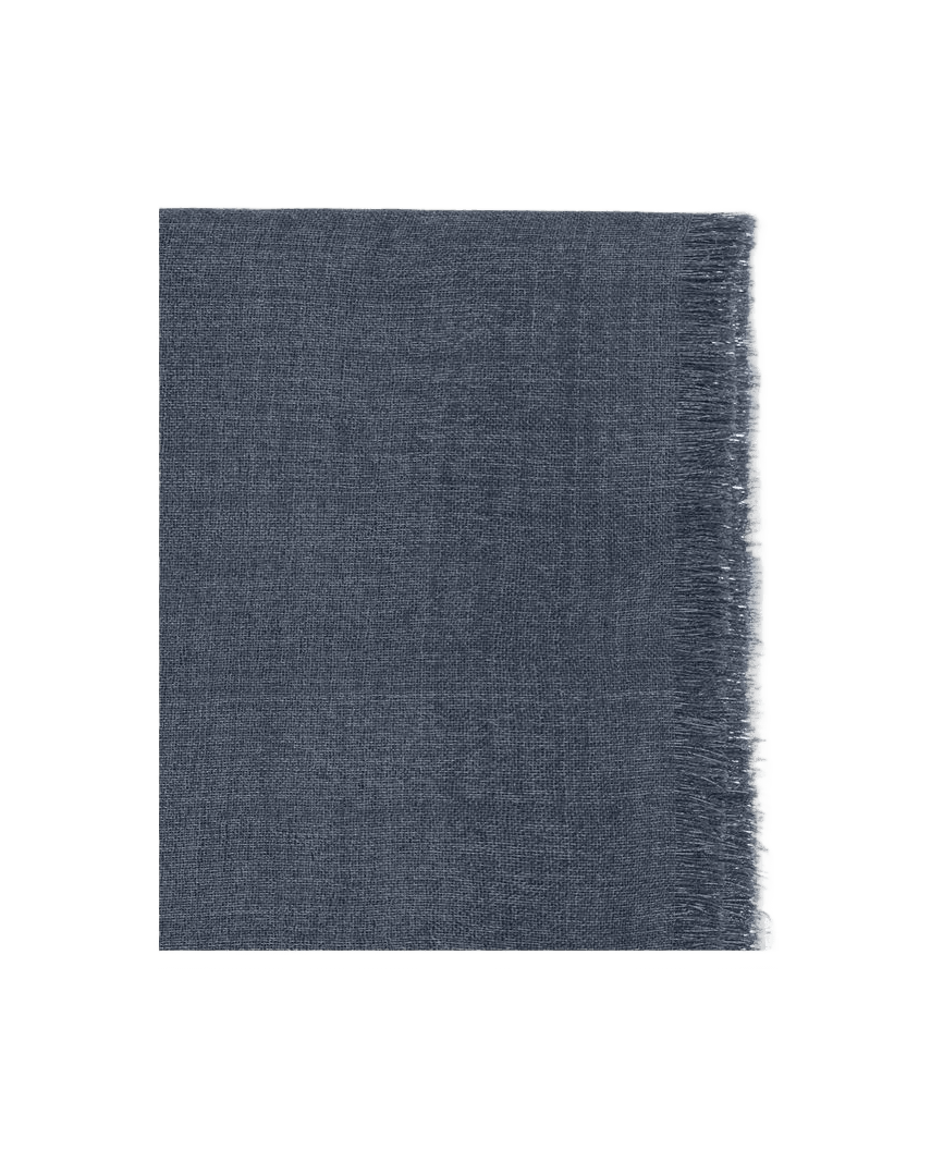 Brunello Cucinelli Blue Cashmere Scarf Glam Steals