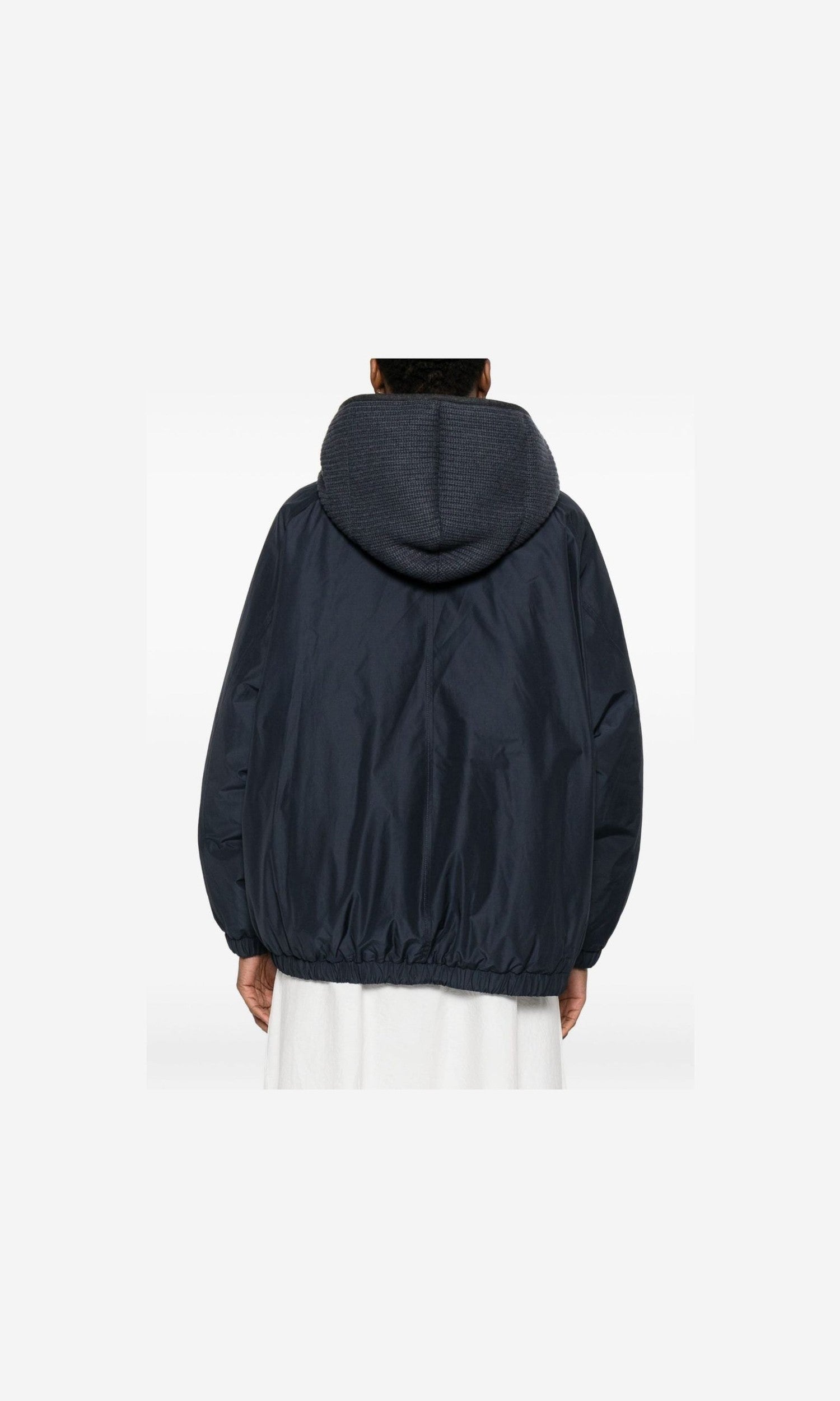 Brunello Cucinelli Blue Coat Glam Steals