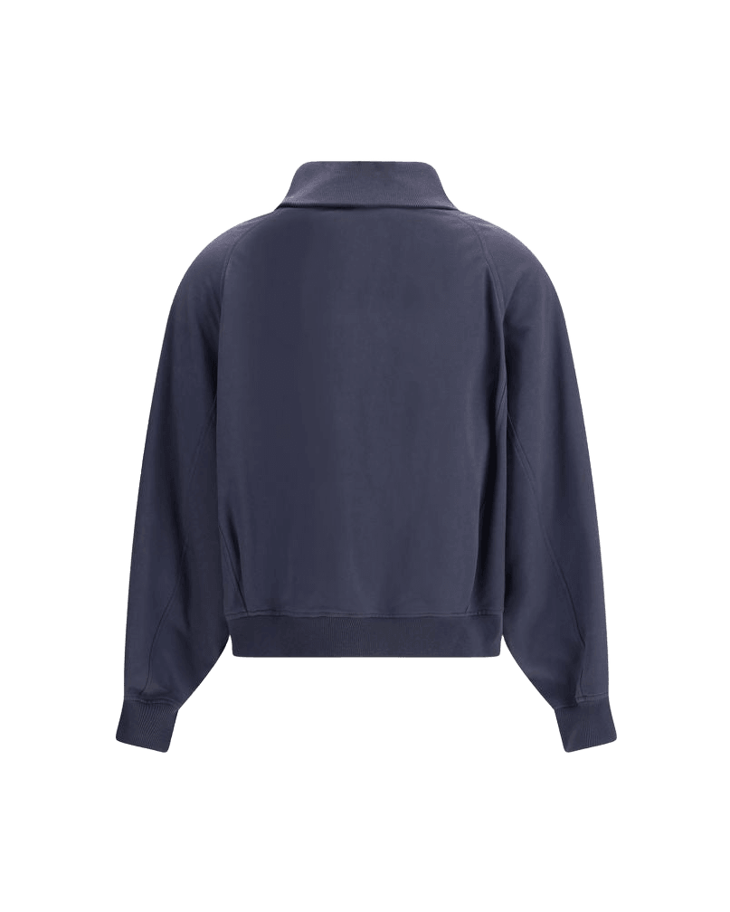 Brunello Cucinelli Blue Cotton Bomber