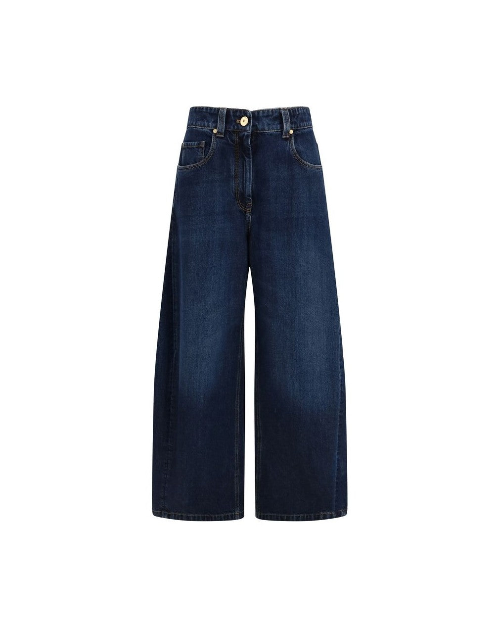 Brunello Cucinelli Blue Cotton Denim Jeans