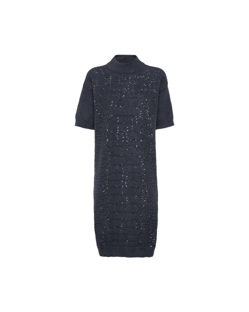 Brunello Cucinelli Blue Dress Glam Steals