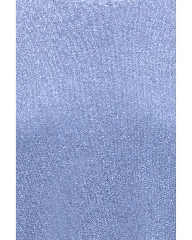 Brunello Cucinelli Blue Nylon T-shirt Glam Steals