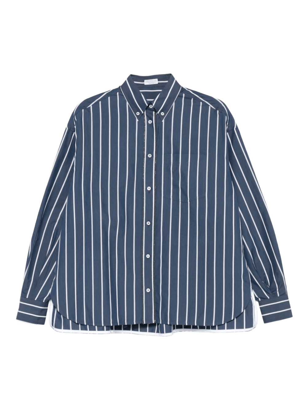 Brunello Cucinelli Blue Shirt Glam Steals