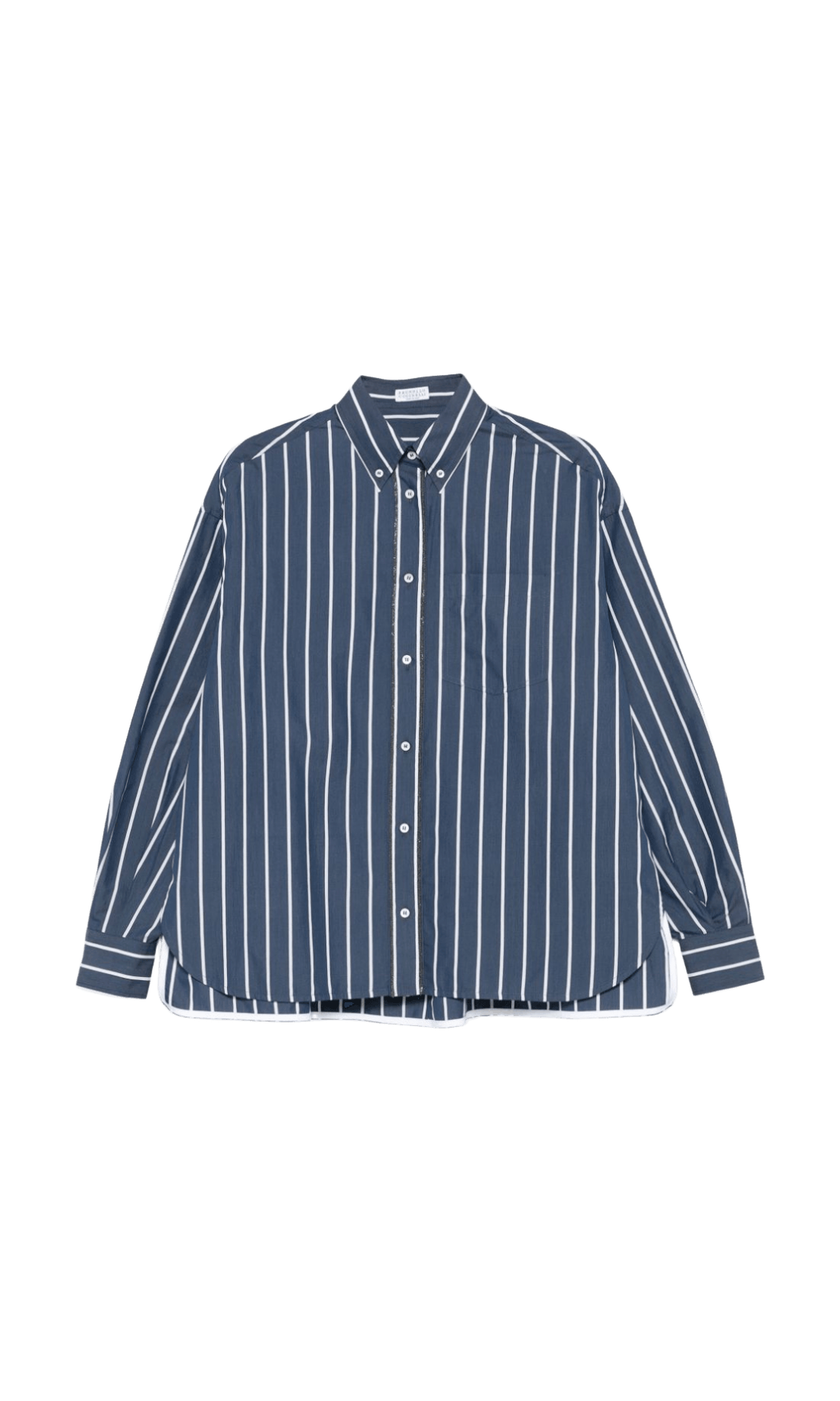Brunello Cucinelli Blue Shirt Glam Steals