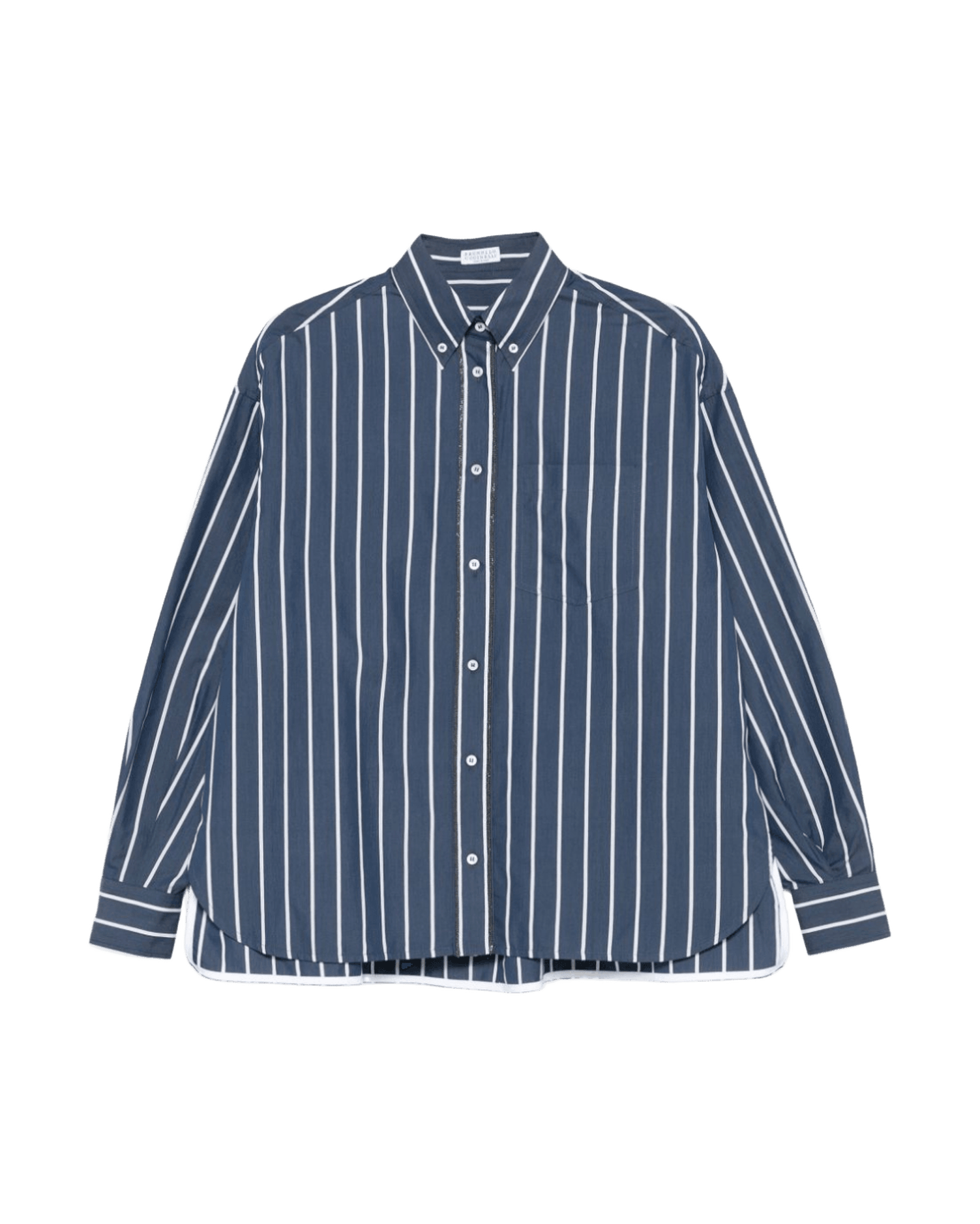 Brunello Cucinelli Blue Shirt Glam Steals