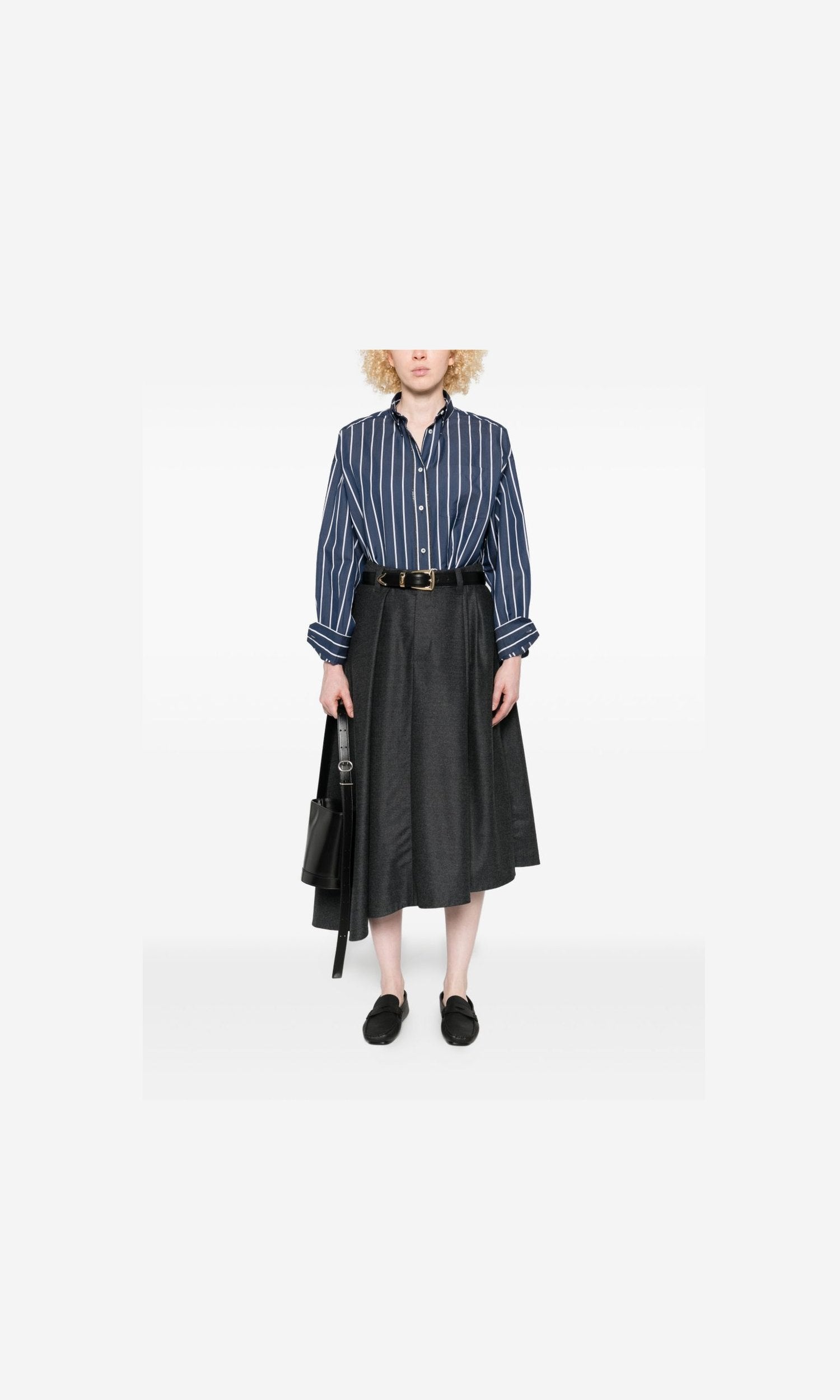 Brunello Cucinelli Blue Shirt Glam Steals