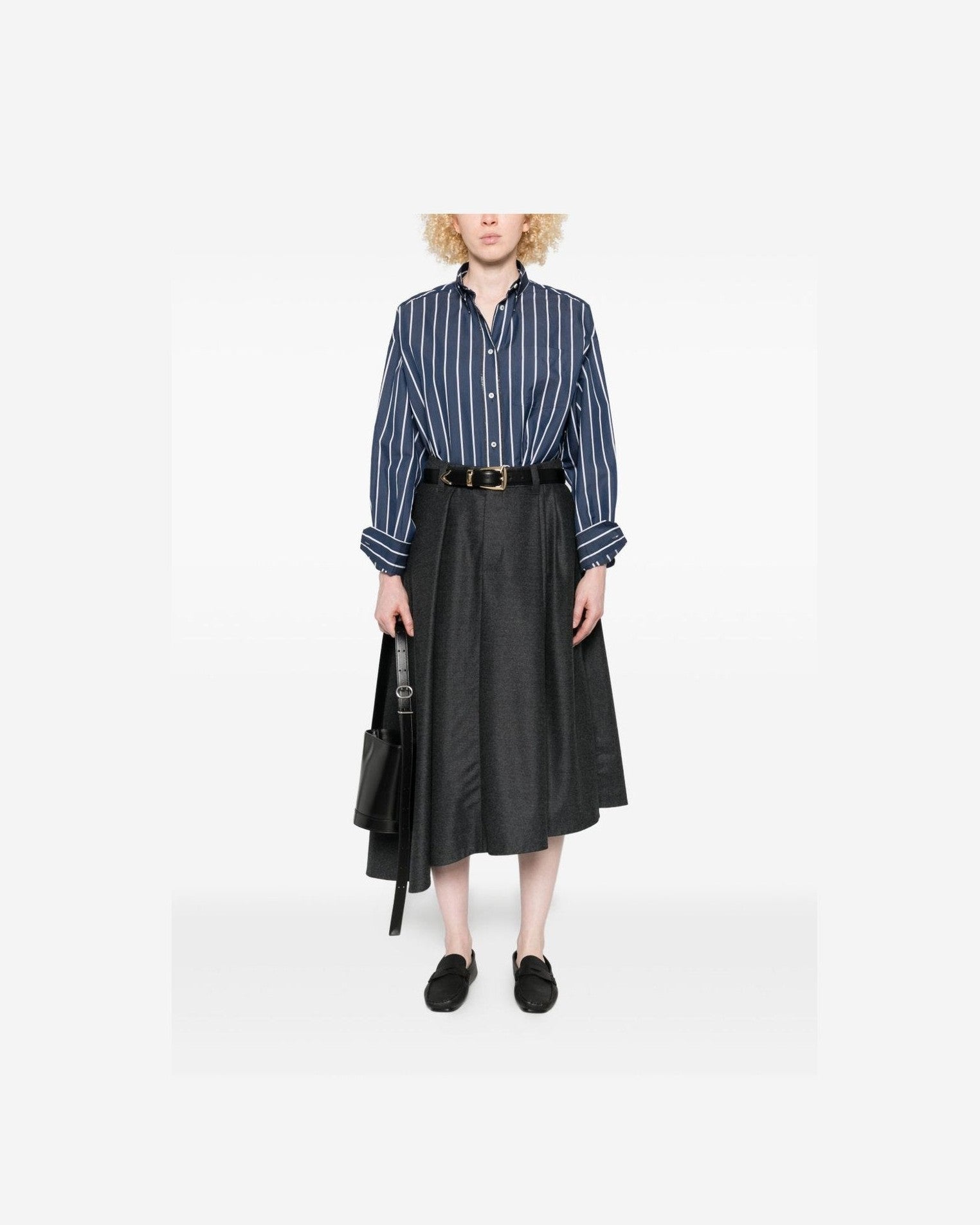 Brunello Cucinelli Blue Shirt Glam Steals