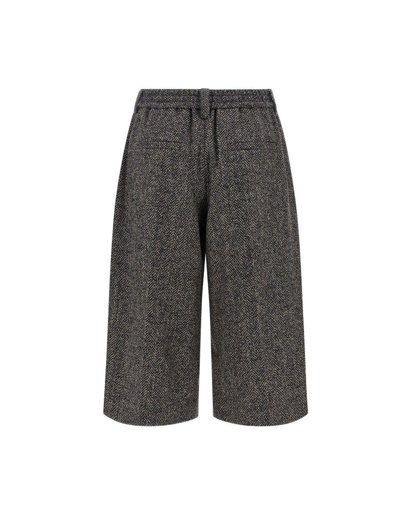 Brunello Cucinelli Blue Shorts Glam Steals