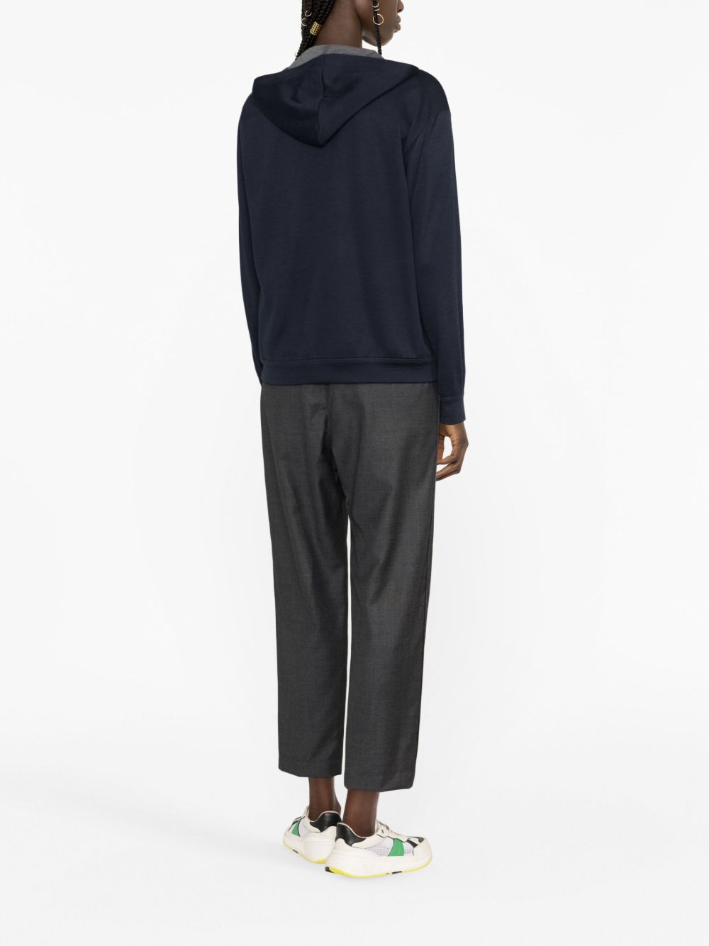 Brunello Cucinelli Blue Sweater Glam Steals