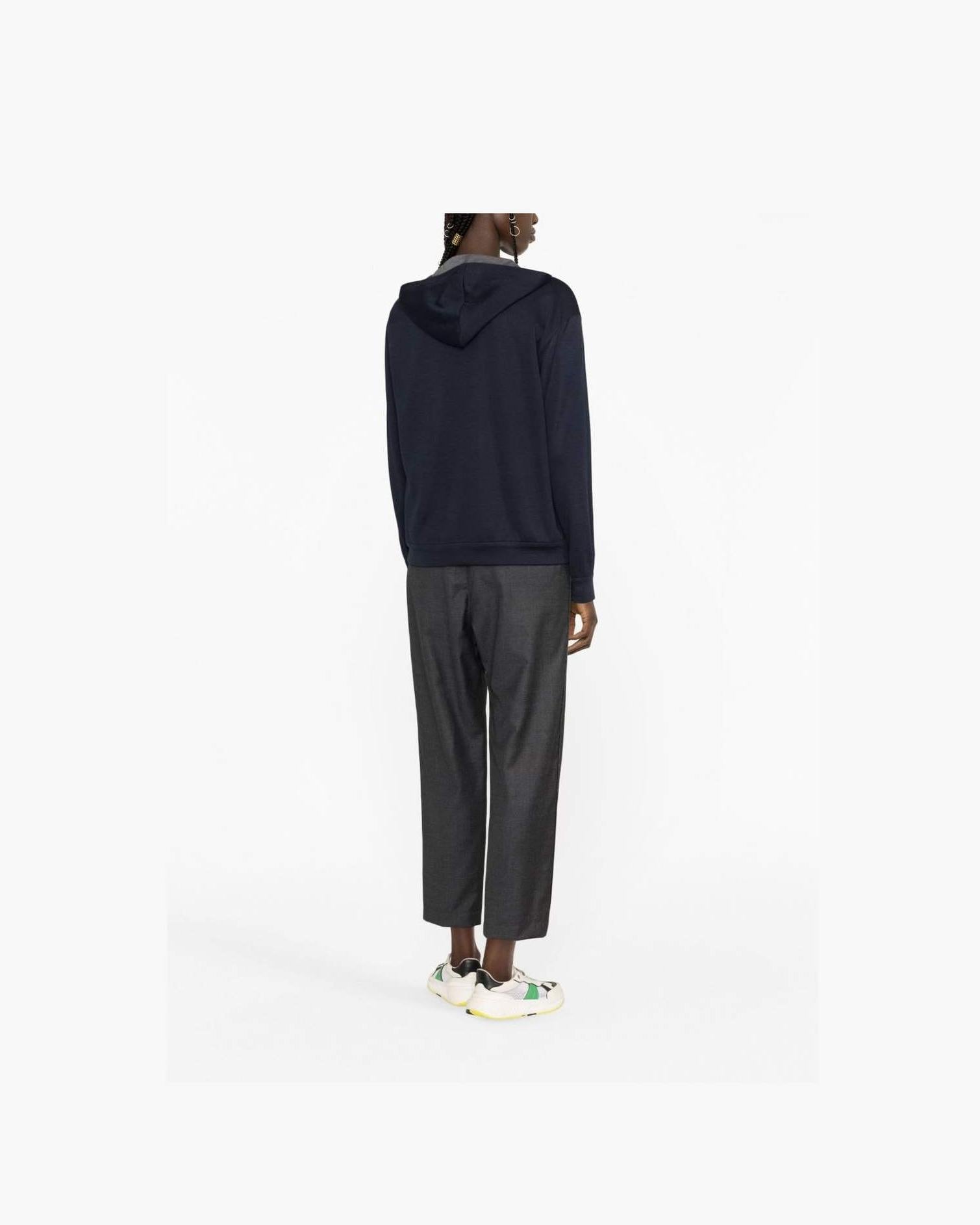 Brunello Cucinelli Blue Sweater Glam Steals