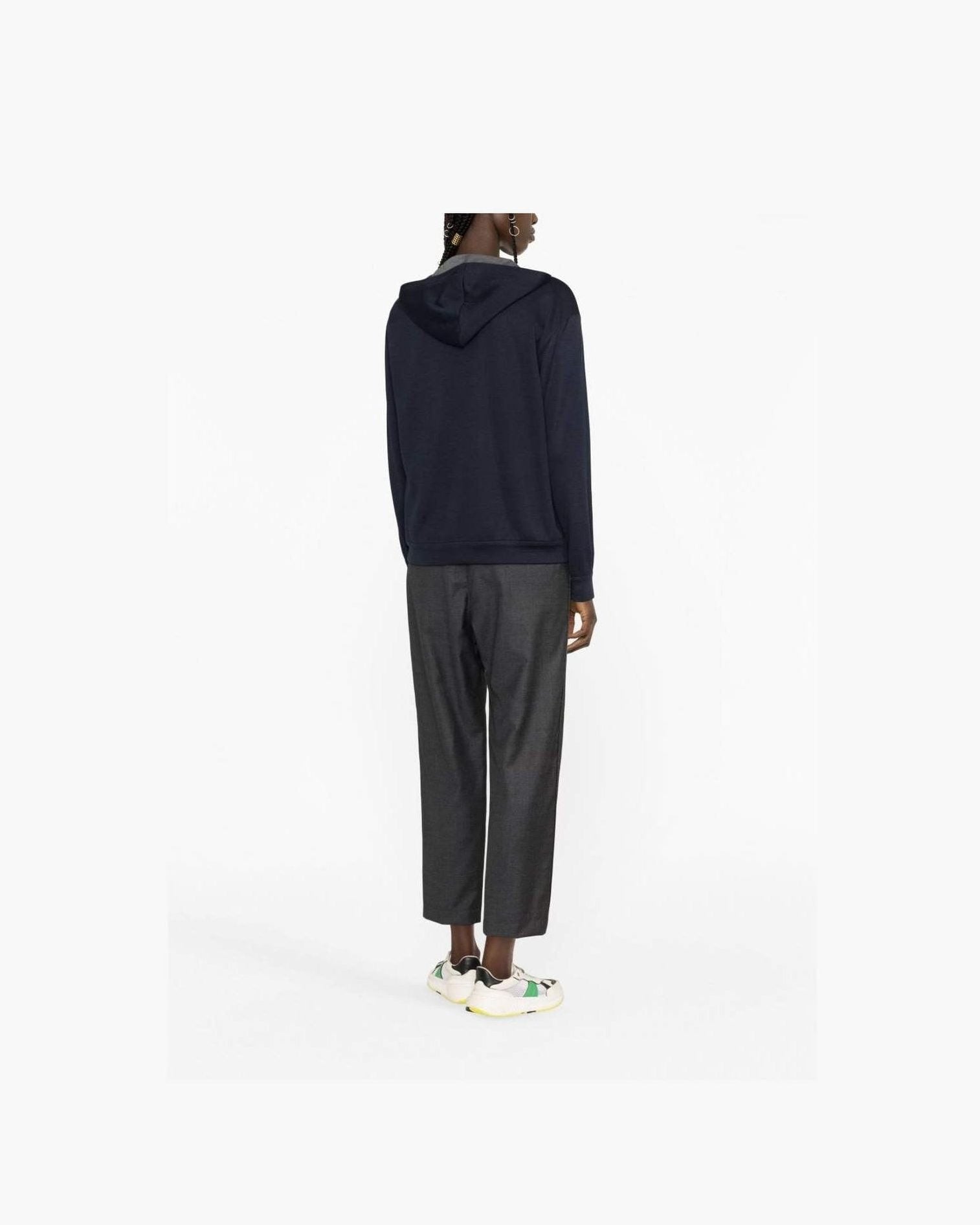 Brunello Cucinelli Blue Sweater Glam Steals