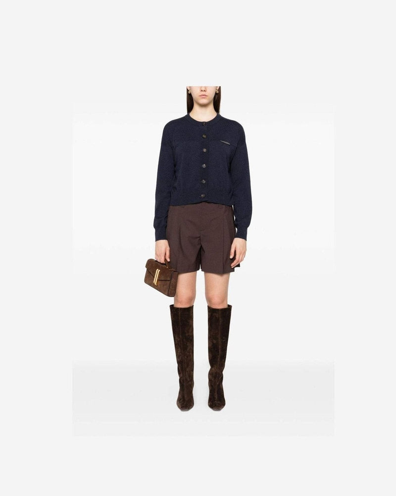 Brunello Cucinelli Blue Sweater Glam Steals