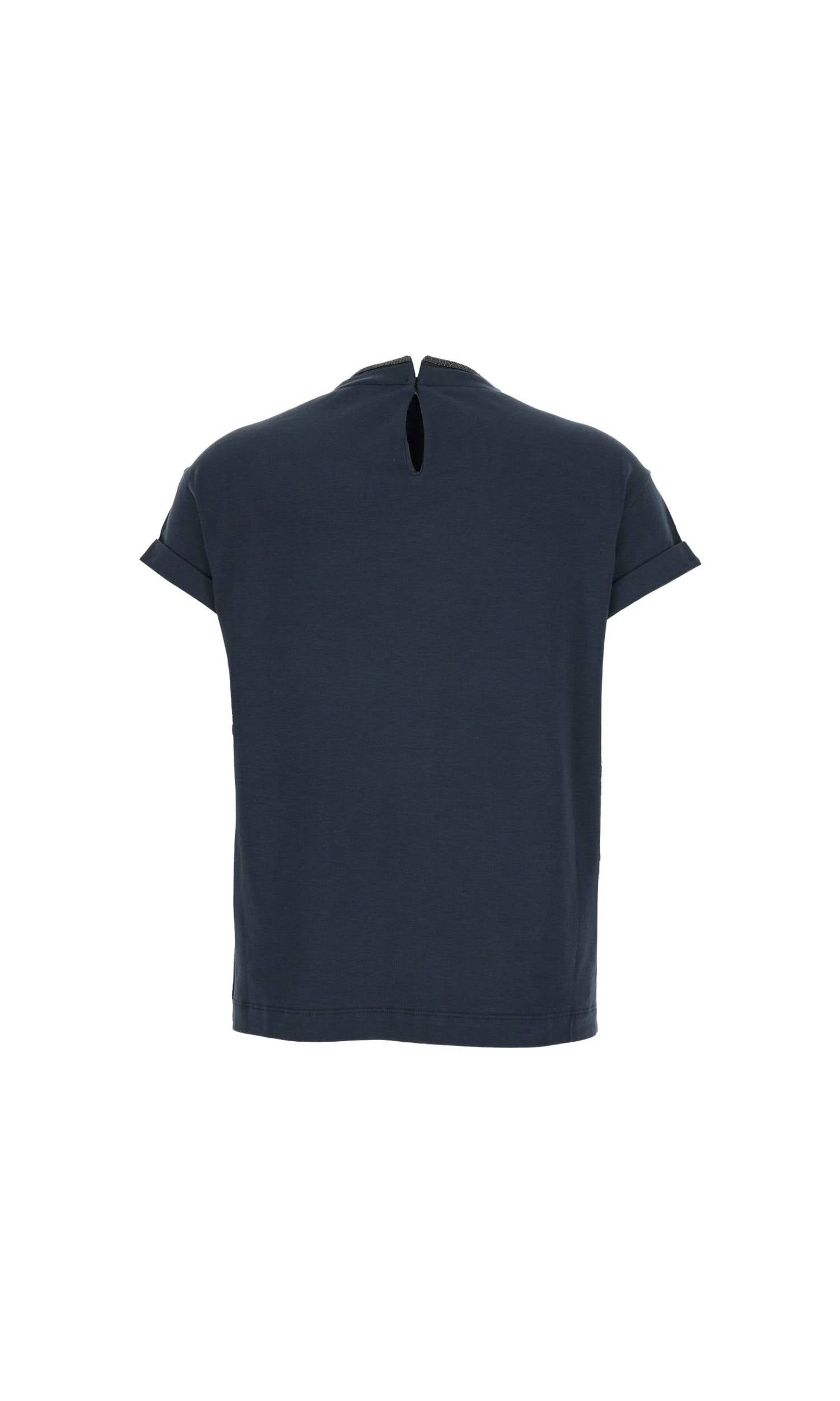 Brunello Cucinelli Blue T-shirt and Polo Glam Steals