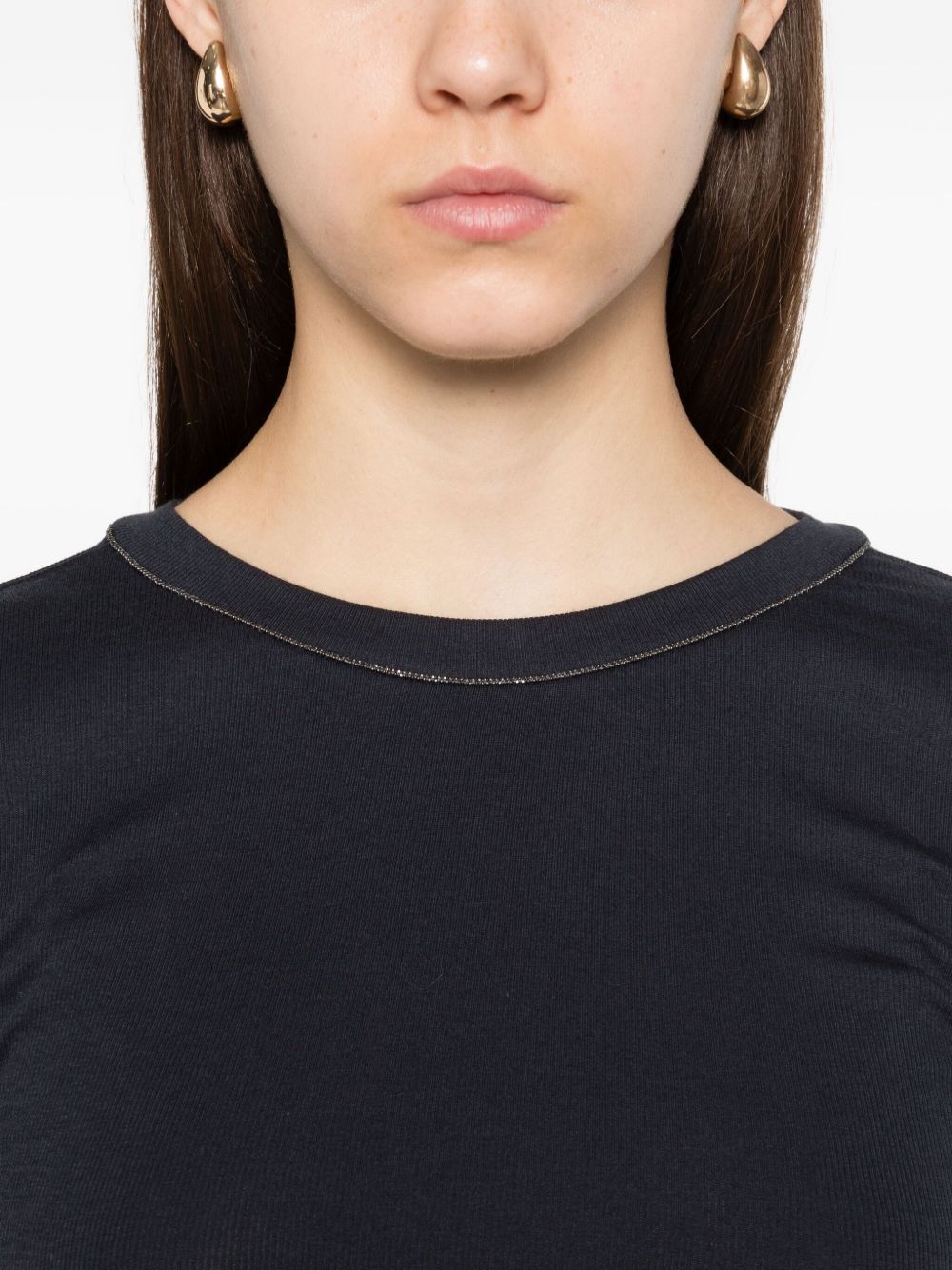 Brunello Cucinelli Blue T-shirt and Polo Glam Steals