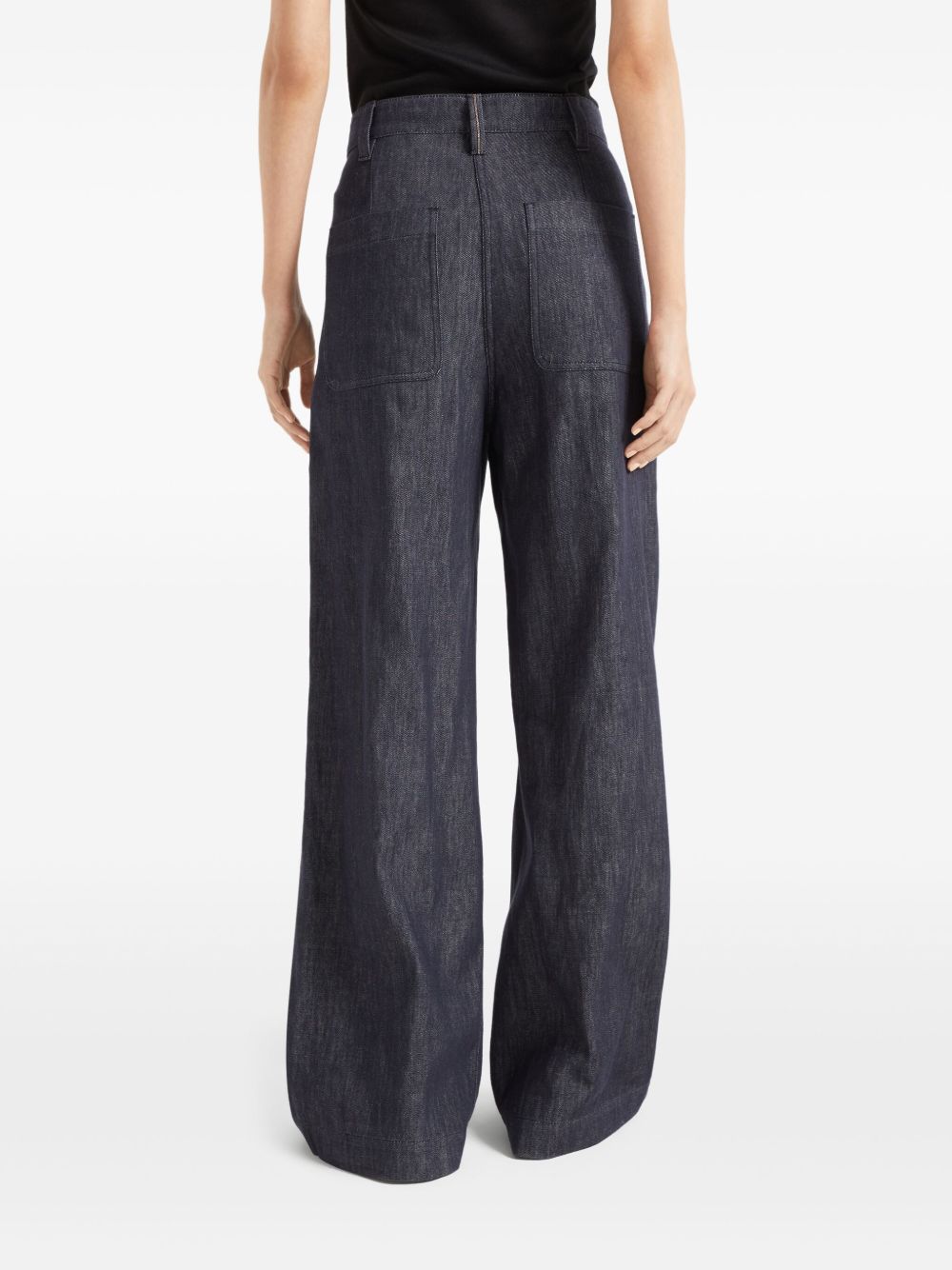 Brunello Cucinelli Blue Trouser Glam Steals