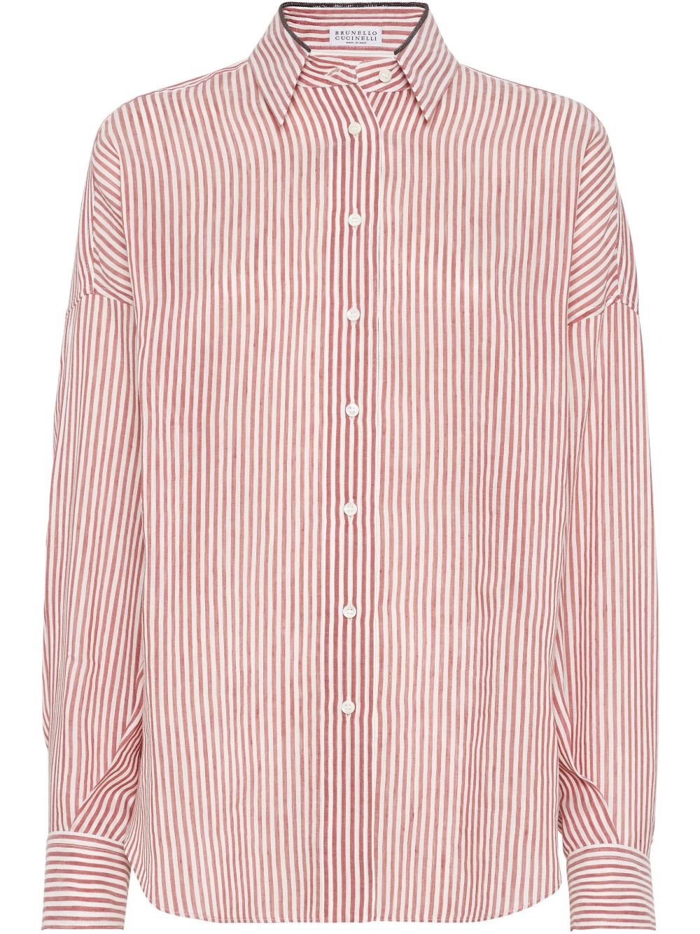 Brunello Cucinelli Bordeaux Shirt Glam Steals