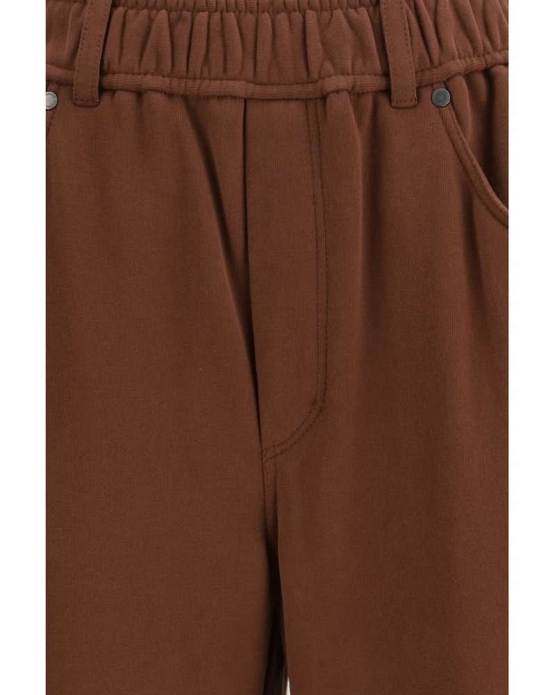 Brunello Cucinelli Brown Acetate Casual Pant Glam Steals