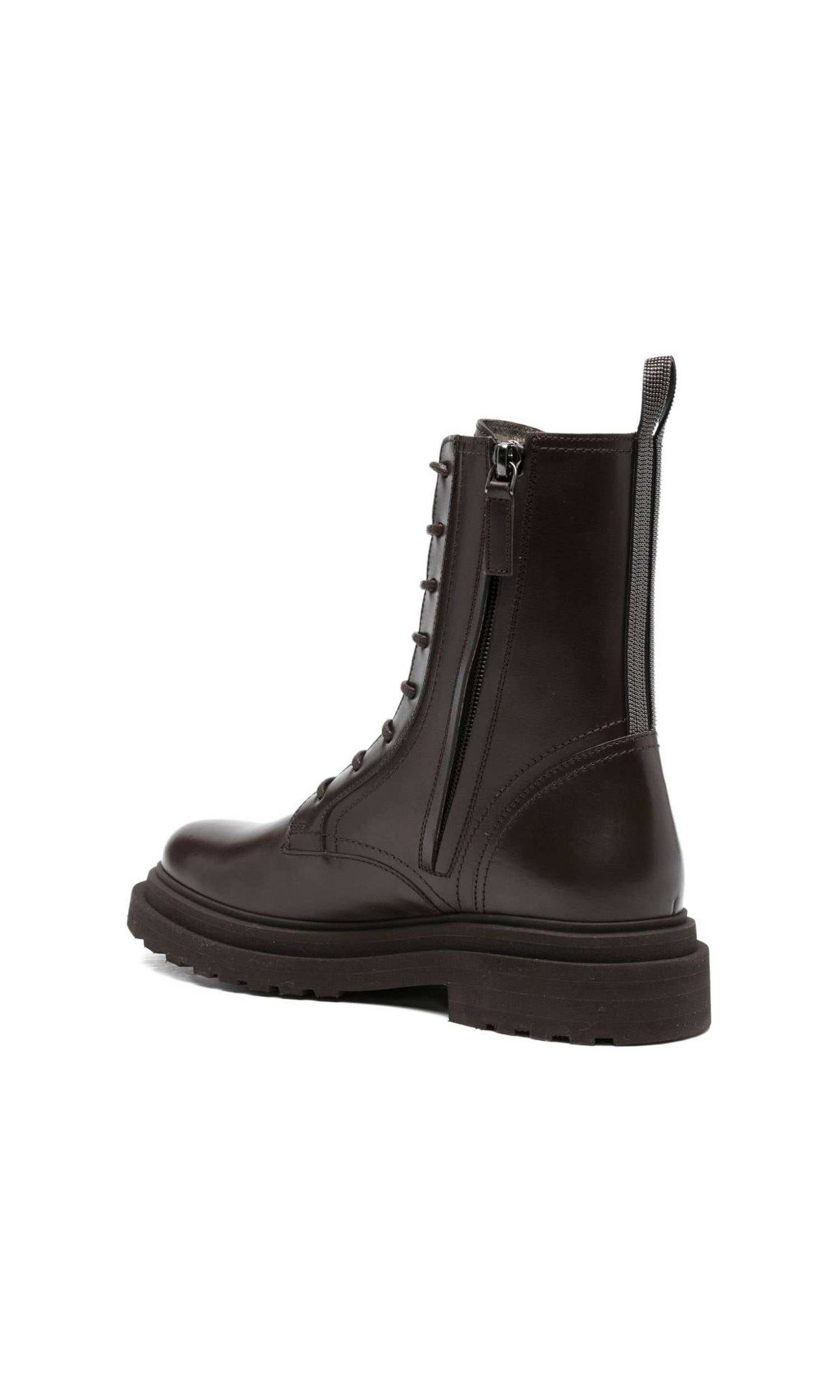 Brunello Cucinelli Brown Boots Glam Steals