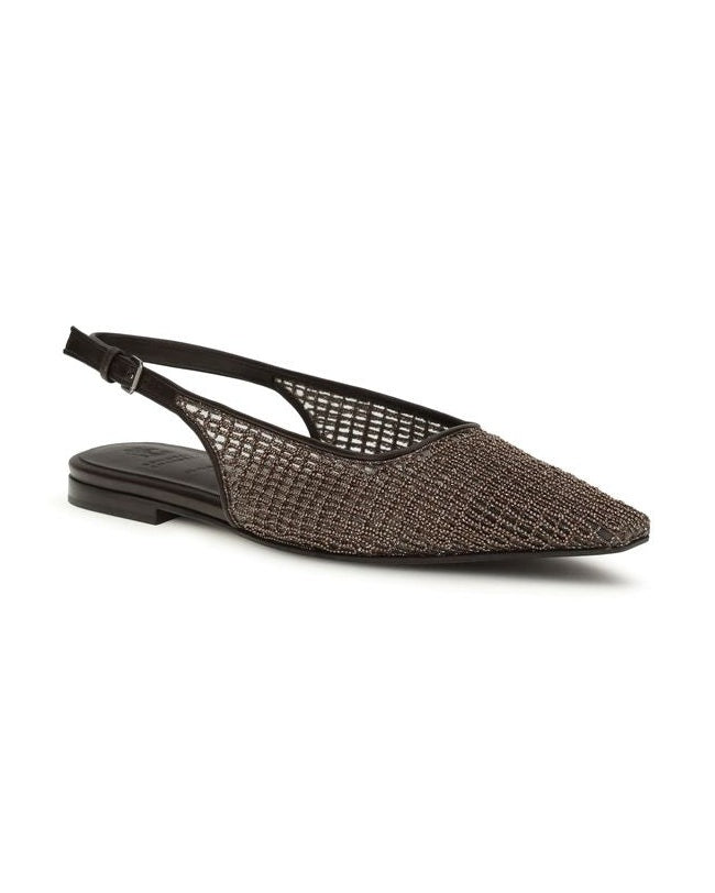 Brunello Cucinelli Brown Calf Leather Bos Taurus Ballet Flats Glam Steals