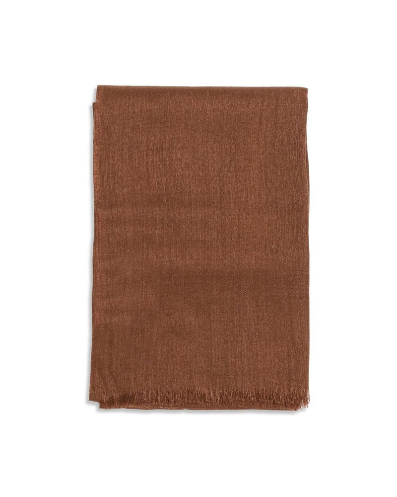 Brunello Cucinelli Brown Cashmere Scarf Glam Steals